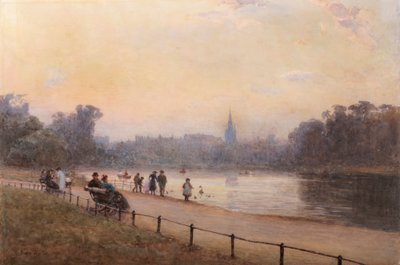 A Promenade in the Park, Kensington by Rose Maynard Barton