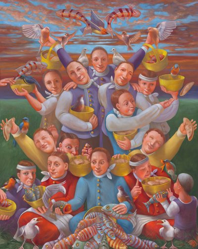 The Feeding of the 5000 by Rosemarie Adcock