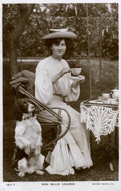 Millie Legarde, English Actress by Rotary Photo