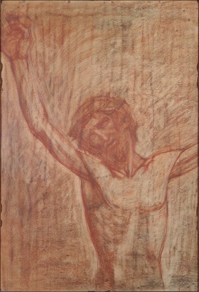 Christ on the cross by Rubaldo Merello