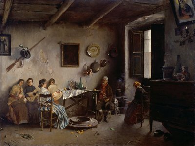 People Indoors by Rubens Santoro