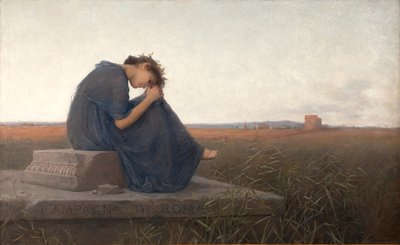Campagna di Roma. Tomb of Caecilia Metella by Rudolf Bacher