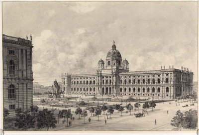 The Naturhistorische museum in Vienna by Rudolf Bernt