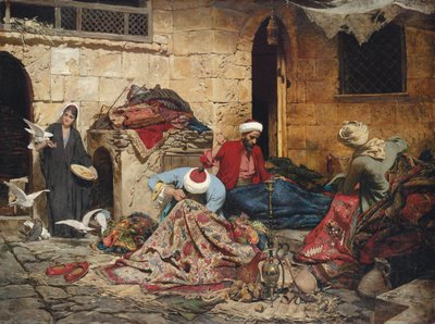 The Carpet Menders by Rudolf Der G. Swoboda