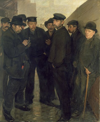 The Unemployed, c.1908-9 by Rudolf Jacob Zoller