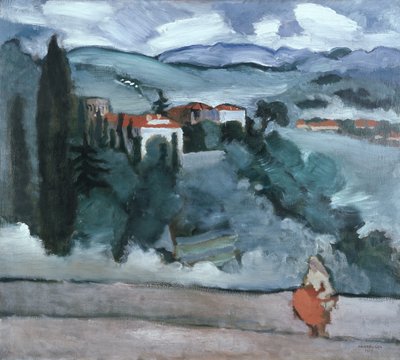 Road to Fiesole by Rudolf Kremlicka