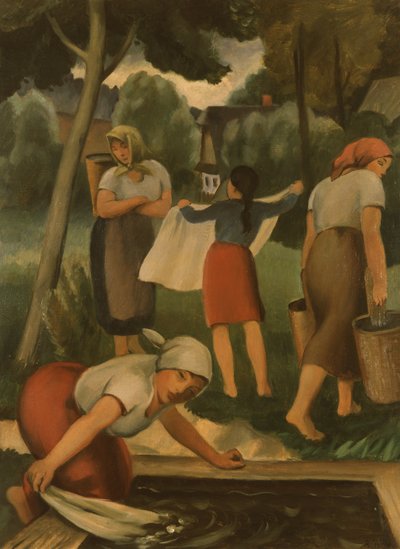 Laundry Maids by Rudolf Vejrych