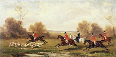 Hunting Scene by Rudolph Stone