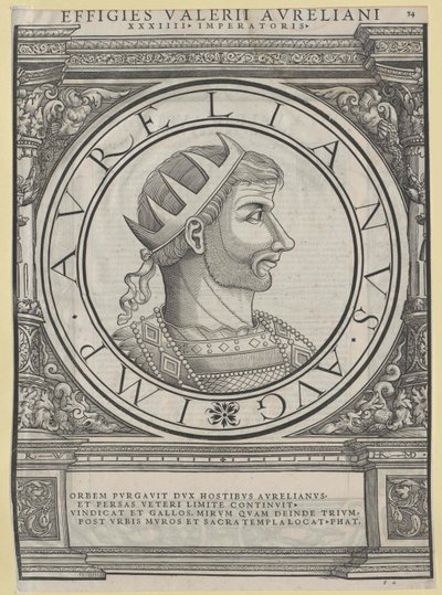 Roman Emperor Aurelianus by Rudolph Wyssenbach
