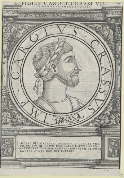 Emperor Charles III by Rudolph Wyssenbach
