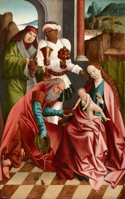 Adoration of the Magi by Rueland Frueauf d. Ä.