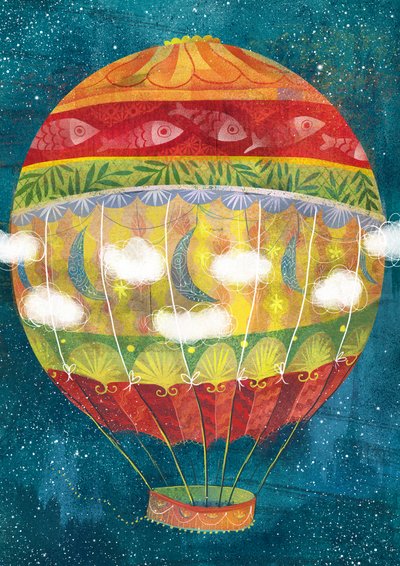 Air Balloon by Runa Anastasiya Rudaya
