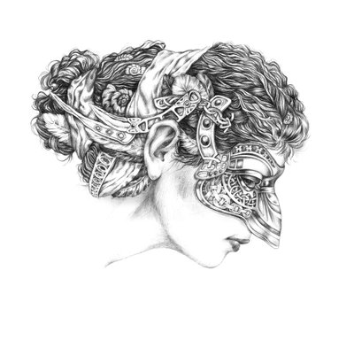 Venetian Carnival, Colombina, 2012 by Runa Anastasiya Rudaya