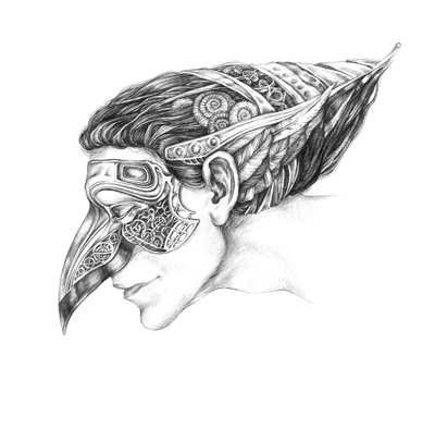 Venetian Carnival, Arlecchino, 2012 by Runa Anastasiya Rudaya