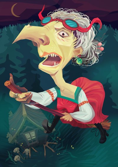 Witch, 2012 by Runa Anastasiya Rudaya