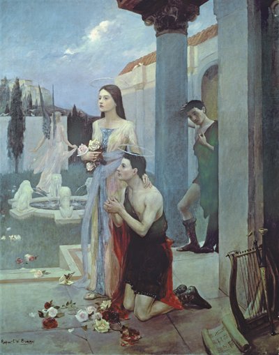 Saint Cecilia by Rupert Charles Wolston Bunny