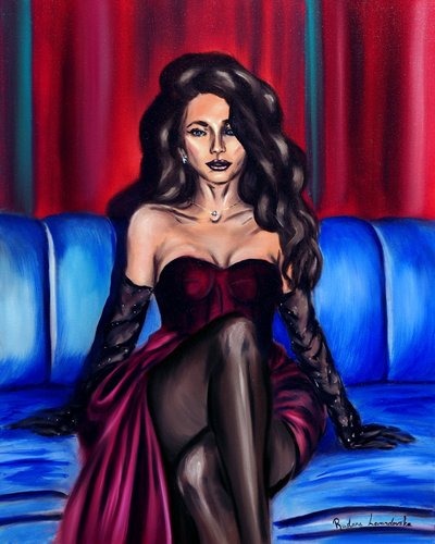 Midnight Glamour, 2024 by Ruslana Levandovska