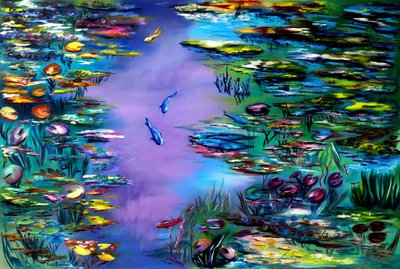 Pond of Peacefulness by Ruslana Levandovska