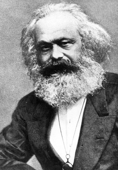 Karl Marx by Russian Photographer
