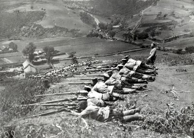 Russian troops during the Russo-Japanese war, 1904 by Russian Photographer