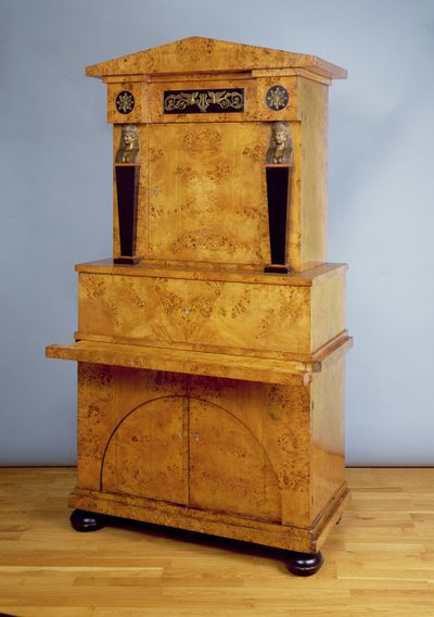 Secretaire Bookcase by Russian School