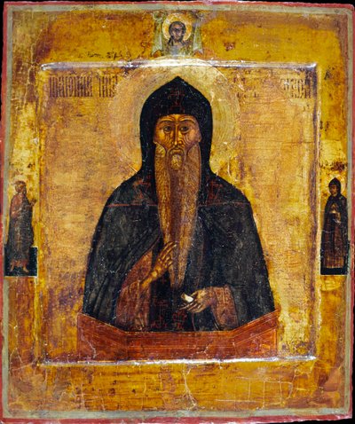 Venerable Nikita Stylites of Pereyaslavl by Russian icon.