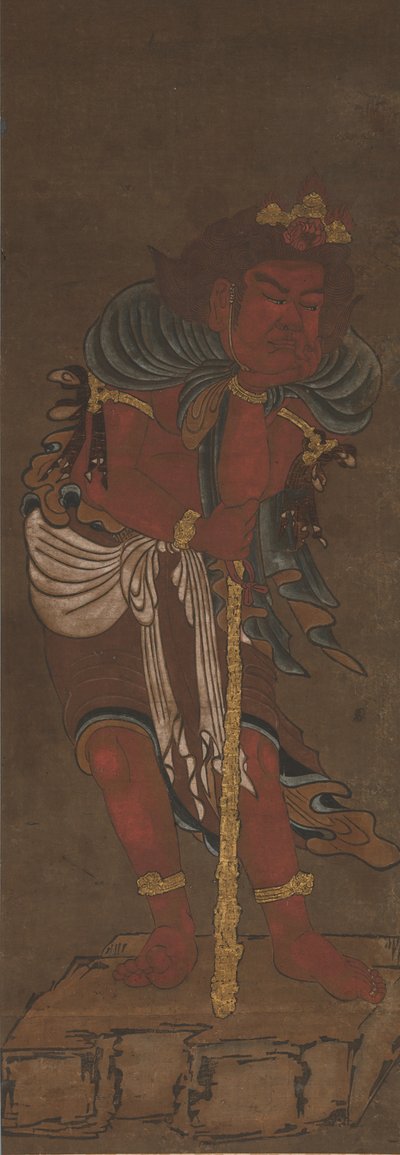 Attendant of Fudo Myoo by Ryushu Shutaku