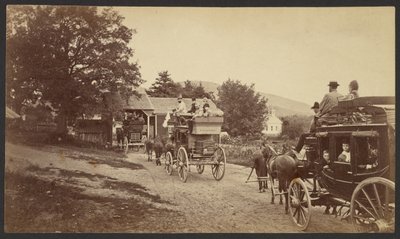 Toll Gate, French Mountain by S.R. Stoddard