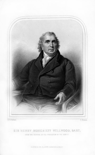 Sir Henry Moncrieff Wellwood, Scottish Clergyman by S. Freeman