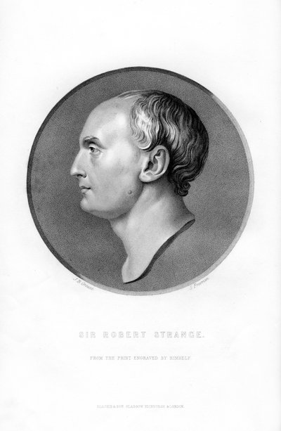 Sir Robert Strange, Scottish artist by S. Freeman