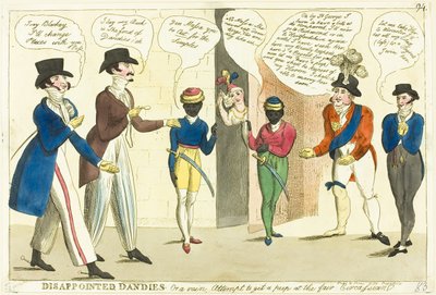 Disappointed Dandies by S. W. Fores