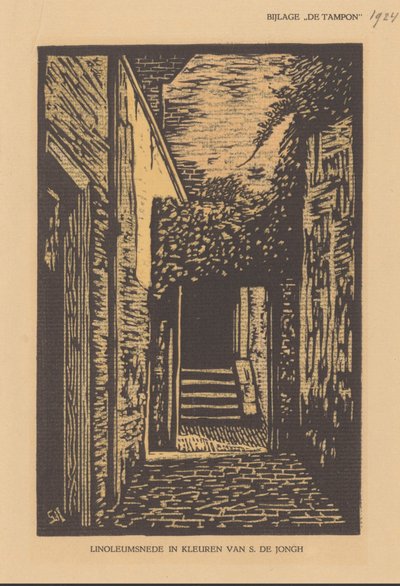 Alley with Gate by S. de Jongh