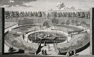 View of the Grotto at Geibach by Salomon (after) Kleiner