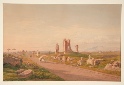 Appian Way by Salomon Corrodi