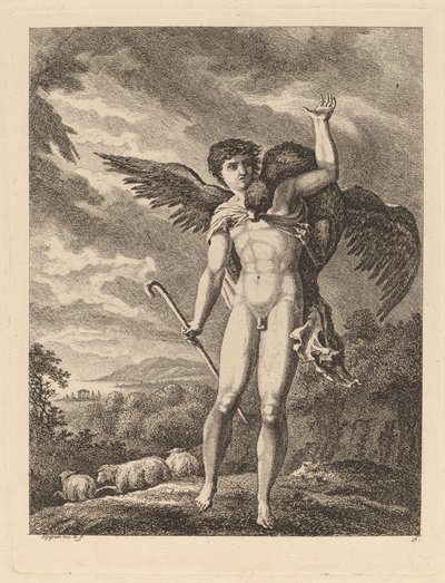 The Rape of Ganymede by Salomon Gessner