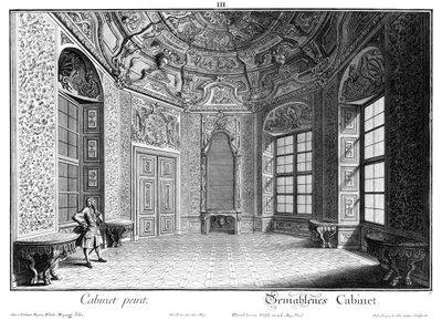 Painted Cabinet by Salomon Kleiner