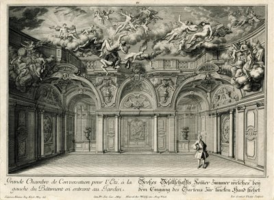 Large Reception Room in the West Wing by Salomon Kleiner