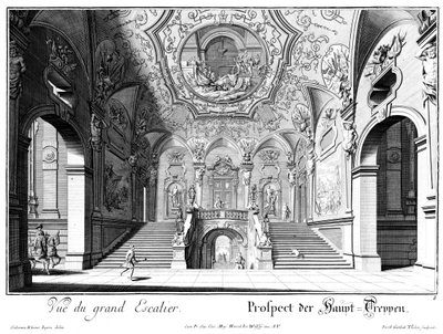 Main Staircase by Salomon Kleiner