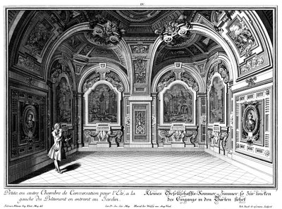 Small Drawing Room in the West Wing by Salomon Kleiner