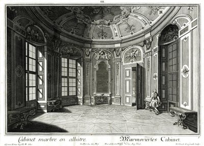 Marble Cabinet by Salomon Kleiner