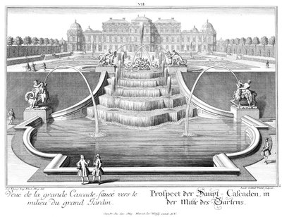 View of the Main Cascade by Salomon Kleiner
