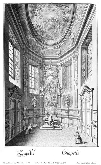 Castle Chapel by Salomon Kleiner