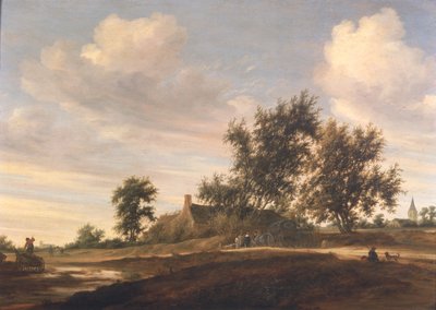 Extensive Wooded Landscape by Salomon van Ruisdael or Ruysdael