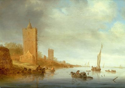 Unknown Image by Salomon van Ruisdael or Ruysdael