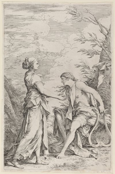 Apollo and the Cumaean Sibyl by Salvator Rosa