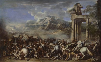 Heroic Battle, 1652 by Salvator Rosa