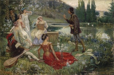 The Decameron. 1906 by Salvatore Postiglione