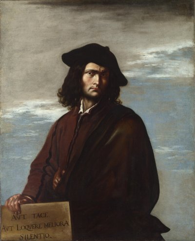 Philosophy Self-Portrait, c. 1645 by Salvatore Rosa