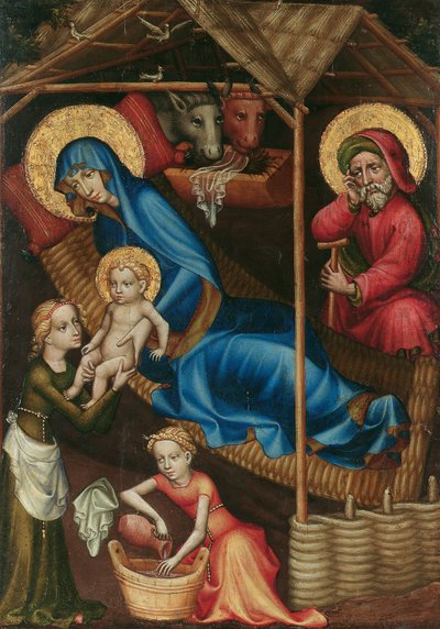 Birth of Christ by Salzburger Maler