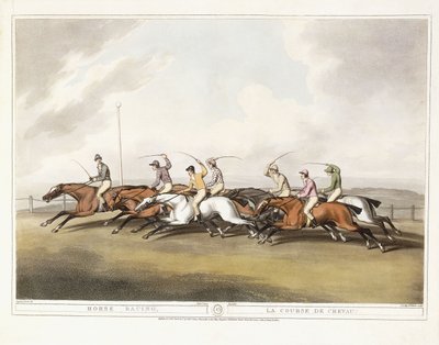 Horse Racing by Samuel (after) Howitt